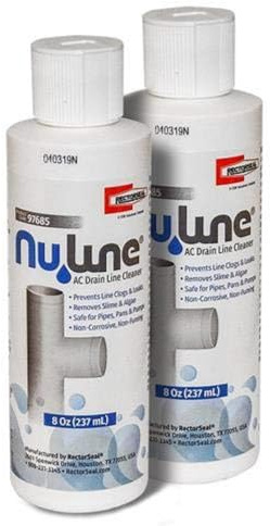 (2)-Pack, Nu-Line Drain Cleaner, 8 Ounce Bottle