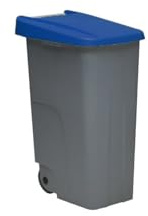 JARDIN202 - Contenedor DENOX Eco 110 Litros Tapa Azul