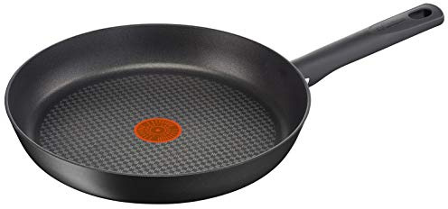 Lagostina Rigenera Green Padella Antiaderente in Alluminio 100% Riciclato Ø 28 cm, Pentola Induzione Gas e Forno, Indicatore Cottura Lagospot, Rivestimento Antigraffio, Manico Ergonomico in Bakelite