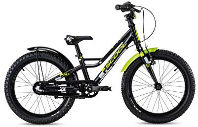 S COOL faXe alloy 18 Kinderad 3-Gang R�cktrittbremsnabe 18 Zoll Kinderfahrrad 3 Gang Nabenschaltung mit R�cktritt schwarz