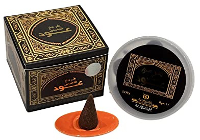 Banafa Oud Räucherkegel OUDH AL NAFEES, 12 Stück