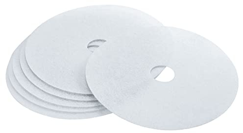 sourcing map Universal Cloth Dryer Exhaust Filter, Cotton 240x38mm White for Clothes Dryer Filter Replacement Pack of 6