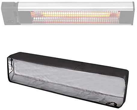 Wall-Mounted Patio Heater Covers,Electric Heater Cover Patio Heater Cover,Heavy Duty Waterproof Dustproof Infrared Wall Heater Covers for Indoor Outdoor Garage Backyard Hanging Patio Heaters