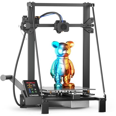 Longer LK5 Pro 3 3D Printer 11.8x11.8x15.7in Large Printing Size FDM 3D Printer Fully Open Source Motherboard Upgrade TMC 2209 with Resume Printing 3D Printers 95% Pre-Assembled Ideal for Beginners