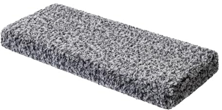 PillowPrim Katzen Fensterliege Fensterbank rutschfest - Katzenbett Fensterbank - Weich & Kuschelig - Fensterliege für Katzen Selbstheizende Katzendecke - Waschbarer Bezug - 60x25 cm Schwarz Fell