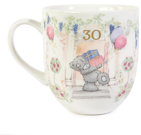 Me To You Tatty Teddy Luxury New Bone China Mug in Foil-Inlaid Box 30th Birthday Gift - Signature Collection