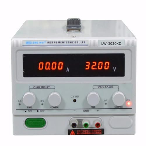 Regulador de voltaje ajustable de fuente de alimentación de CC, regulador de voltaje de laboratorio, fuente de alimentación de sobremesa variable conmutada, fuente de alimentación de sobremesa(10A)