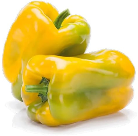 Peperoni Gialli Freschi - Naturali e Croccanti. Verdura Fresca (1 KG)