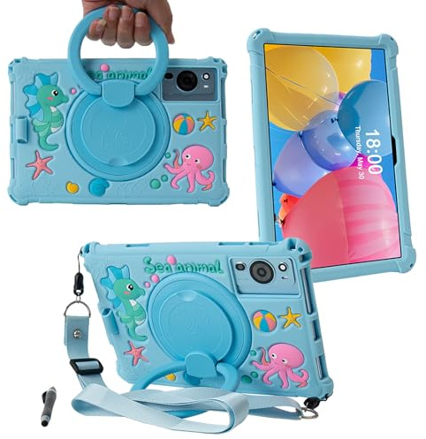 EspZanthic Universal Hülle für 10-10,1 Zoll Tablet Kompatibel mit DOOGEE/Blackview/SGIN/OSCAL/TECLAST/Lville/Fullant/TPZ/Oangcc/HiGrace/COLORROOM/JIKOCXN/JUSYEA/SEBBE