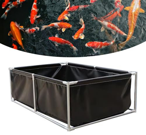 Wujgbnhg acquario serbatoio d'acqua cuboide ornamentale piscina, Laghetto per Pesci all'aperto, laghetto per tartarughe, laghetto preformato per Stoccaggio Di Acqua, Allevamento Di Pesci, allevament