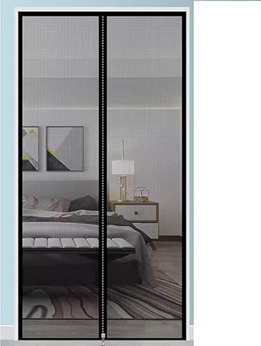 BTYQKZVPM Reinforced Mesh Pet Door， Pet Screen Door Mesh Gate With Zipper Multiple Or Custom Sizes(80x210cm)