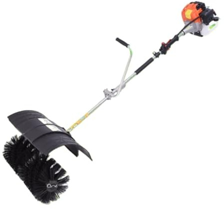 Upgrade Power Broom Sand and Rubber Brushing Filling Brush for Artificial Grass 52CC Engine Large Cleaning Area