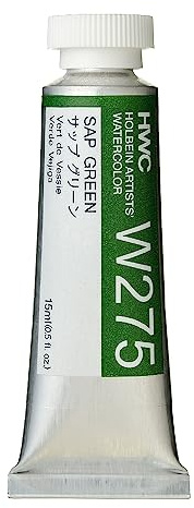 Holbein Artists Watercolor - Aquarellfarbe - 15 ml - Saftgruen
