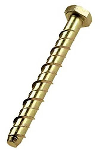 Merriway BH03048 Self Tapping Concrete/ Masonry Bolt M10 x 75 -4 Pcs