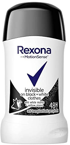 Rexona Deodorante Stick 40 ml Invisible Black & White Diamond