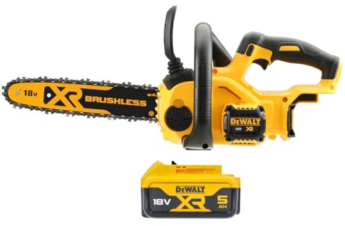 DEWALT DCM565N 18V XR Li-ion 30cm Cordless Brushless Compact Chainsaw with 1 x 5.0Ah Battery