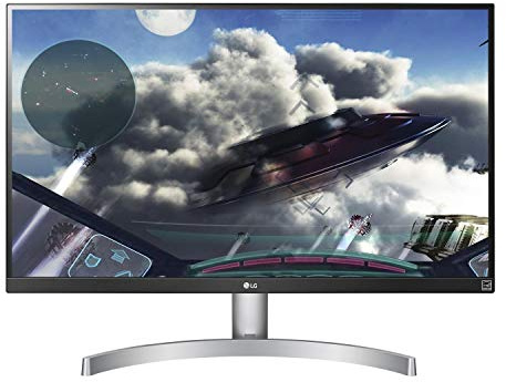 LG 27UL600, Moniteur 4K UHD IPS 27 Pouces, VESA Displayhdr 400 (3840 x 2160, 2X HDMI, DisplayPort, 350 CD/M2, 5ms, AMD Radeon Freesync) Blanc