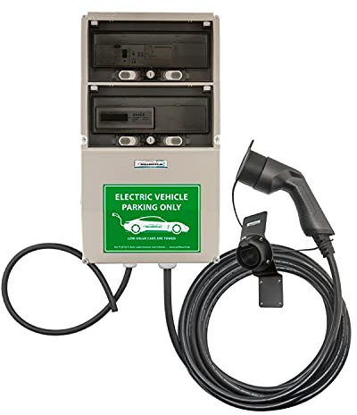 WB24 Wallbox EC Serie 3 Phasig 400V 22kW 32A Typ 2 7m mit Schlüsselschalter Ladestation für Elektro-/Hybridautos