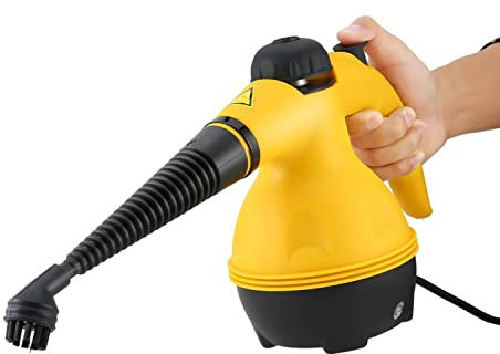 HXGLPSNG Multi Purpose Electric Steam Cleaner, Portable Handheld Steamer Household Cleaner, with 9-Piece Accessories, Perfect for Stain Removal, Curtains, Car Seats, Floor, Window Cleaning