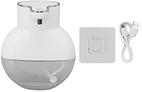 YWBL-WH Dispenser di Sapone con Sensore Intelligente Dispenser di Disinfettante per Le Mani Senza Dispenser di Sapone Automatico a Parete per Bagno di Casa Bagno Pubblico, 400