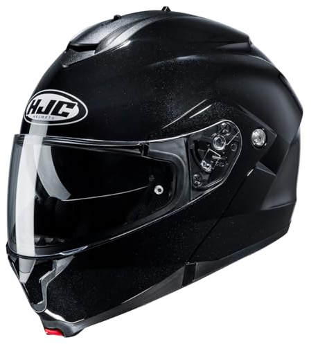 HJC, Modularer Motorradhelm, C91N Schwarzes Metall, M