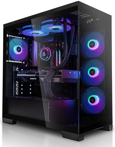 Megaport Gaming PC AMD Ryzen 9 5900X • Windows 11 • GeForce RTX5070 12GB • 64GB DDR4 • 2000GB M.2 SSD • Wasserkühlung • Gamer pc Computer Gaming rechner