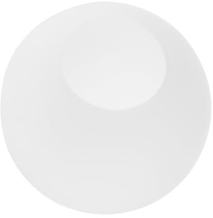 Gadpiparty Pantalla Lámpara Bola Vidrio Esmerilado Cubierta Lámpara De Mesa Para Reemplazo Globos Luces Modernas Fácil Instalación