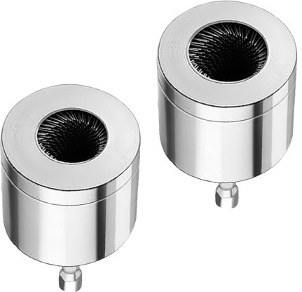 2 Stück Kupferrohr Reiniger Akkuschrauber, Innendurchmesser 15 mm und 22 mm, Einfache Installation, Kupferrohr Reiniger, Geeignet zum Reinigen von Kupferrohren vor dem Schweißen (2)