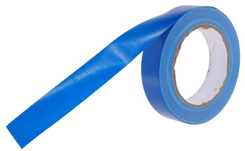 TEHAUX 1roll Strong Adhesive Cloth Tape Multi-use for Carpet Rugs and Home Decor Easy to Install Double-sided Floor Tape Residue Applications