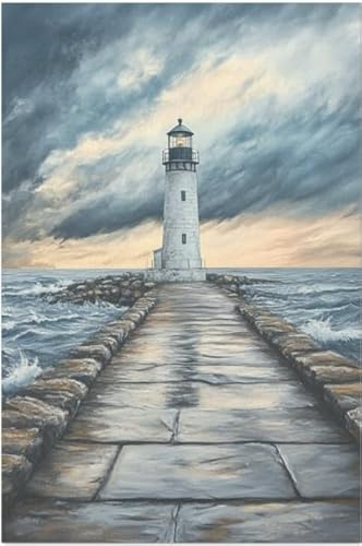 A Light in the Storm Large Decoupage Paper, 21 x 29 (For Furniture, large projects)