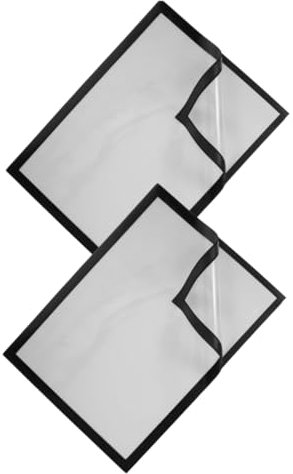 DIYEAH 2stücke Magnetische Foto-rahmen Für Kühlschrank Kunst-canvas Bilderrahmen Für Fotos Und Notizen Wiederverwendbar Sicher Und Praktisch
