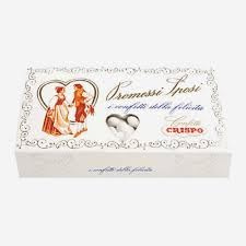Confetti Crispo alla mandorla bianchi per sposi senza glutine da1 kg.