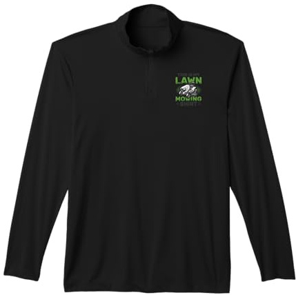 This is My Lawn Mowing Shirt Mowing The Lawn Mower Performance Quarter-Zip Top