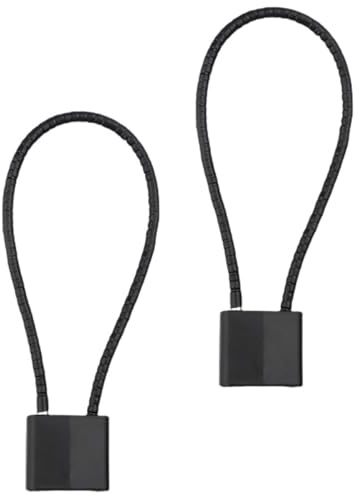 DECHOUS Lot de 2 Cadenas à Câble Métallique 38 Cm Antivol Vélo Verrou Fil en Acier Haute Résistance pour Casiers et Poussettes Usage Extérieur Sécurité Multifonctionnelle