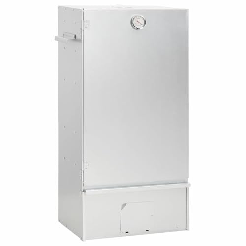 Genérico Horno ahumador de bacoa con Mesa Acero galvanizado,Casa y jardín,Cocina y Comedor,Electrodomésticos de Cocina,bacoas,Plateado,3187618