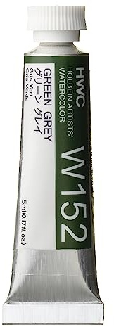 Holbein transparent Aquarelle gr?n grau W1.5.2. 5.ml (2. Nein)