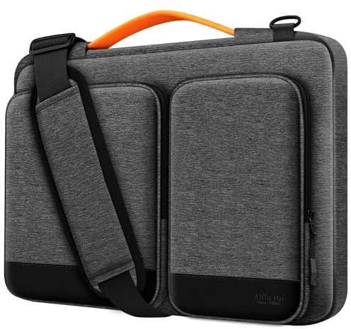 Alfheim Laptoptasche 15,6-16 Zoll Notebook-Tasche Laptophülle Schutz | Wasserdichte Stoßfeste Leichte Umhängetasche für MacBook Pro 16 Notebook Aktentasche, Kompatibel mit Asus Lenovo Dell SAMSUNG