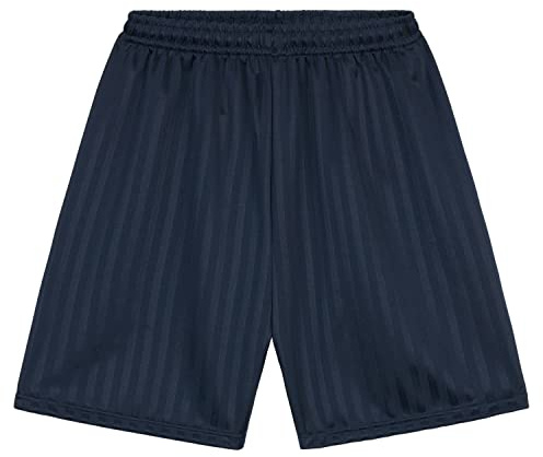 Short de Sport Enfant Short Sport Court à Cordon Gym Running Foot Rugby Basket Vêtement Mixte Sportswear Garçon Fille Taille Elastique Rayé 5-14 Ans