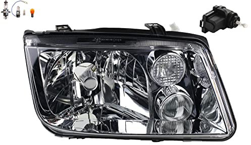 Johns, Scheinwerfer passend für VW Bora 1J2 10/98-05/05 Rechts Leuchtmit. m. Stellmotor