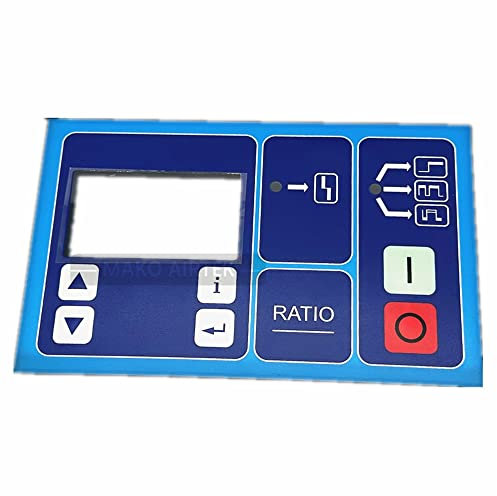 Avec panneau de commande de programmation pour compresseur d'air Boge (clavier à membrane 681004601)