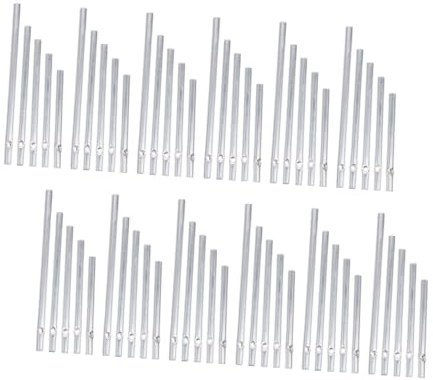 Sosoport 180stücke Windspiel Rohre Aluminium Windspiel Röhren Für Kreative Bastelprojekte Verschiedene Längen Für Garten Und Balkon