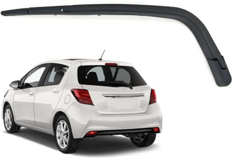 ZWBC Hinterer Scheibenwischerarm Ersatz für Toy-OTA Yaris 2001 2002 2003 2004 2005, Heckwischerblatt und Wischerarm