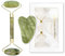 2 Pezzi Gua Sha Kit, Rullo per Contorno Occhi e Rullo di Giada, Massaggiatore Viso e Collo, Gua Sha Lenisce, Guasha Viso, Roller Viso, per Muscolare Rilassante, Anti-invecchiamento