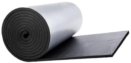 Coton D'isolation Phonique En Feuille D'aluminium Auto-adhésif, Tapis D'insonorisation, Épaisseur De 5 À 50 Mm, Panneau Isolant En Caoutchouc De Toit, For Utilisation Dans Les Murs(10mm Thick)