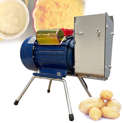 LYFDPN Multiutensile per schiacciapatate Elettrico, utensile da Cucina Commerciale per Patate in Acciaio Inossidabile per Alimenti per Bambini e zuppe