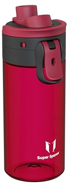 Super Sparrow Borraccia Bambini - 500ml - Bottiglia Senza BPA, a Prova di Perdite - Borracce TouchGulp Flusso Rapido Con Un Clic per Scuola, Sportiva, Palestra