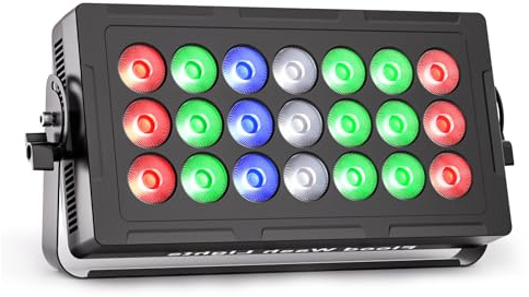 21X15W RGBW LED Wallwasher Bühnenlicht 63 Lichteffekte LED Strahler 315W Strobe Bar Wash Light dmx512 Partylitcht für Bühne Architektur Hochzeit Outdoor Festival