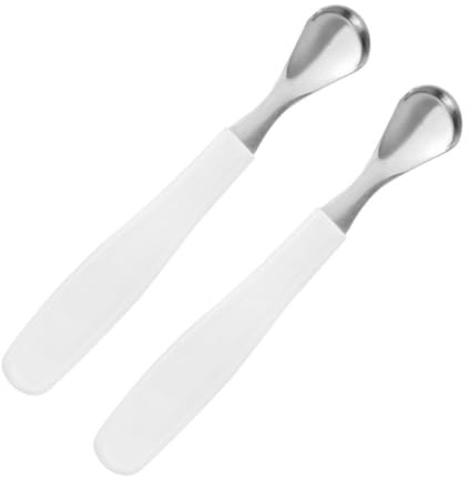 TOYZFRIENDY 2pezzi Spazzolino per Lingua in Materiale Sicuro Raschietto Portatile per Pulizia della Lingua da Rimuove Detriti e Riduce Alito Cattivo Impugnatura Ergonomica