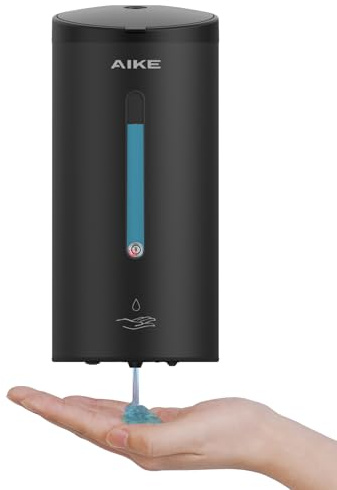 AIKE Classic Automatic Soap Dispenser, 750 ML Liquid Wall Mounted, Stainless Steel Finish, AK1205E