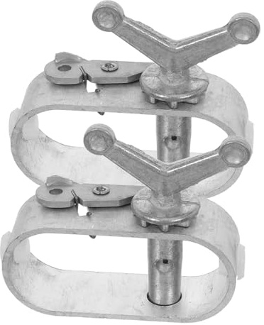WEKADRIN 2 pièces Tendeur Câble Acier Outil de Tension Fil Métallique Robuste Acier Facile à Installer et Stable pour Clôtures Extérieures et Treillis